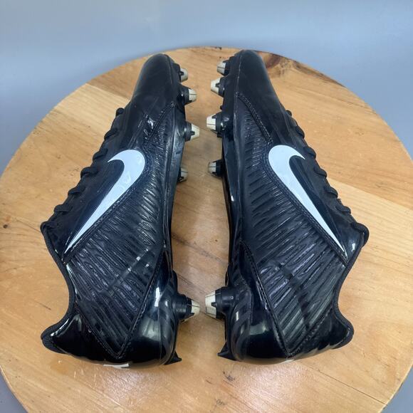 Nike Vapor Strike 4Low D Mens Size 10.5 Football Cleats 642785-001 Carbon Fly - Picture 6 of 8